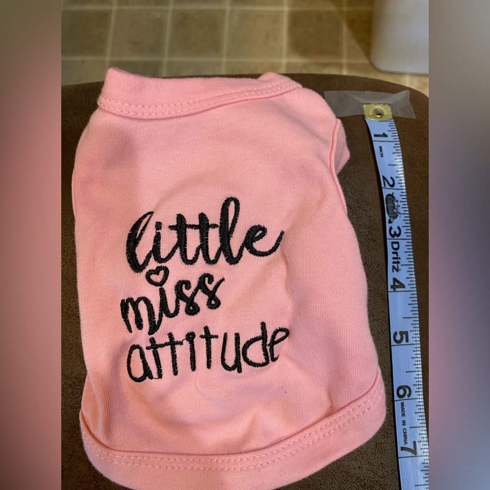 Parisian Works Pink Pet Shirt